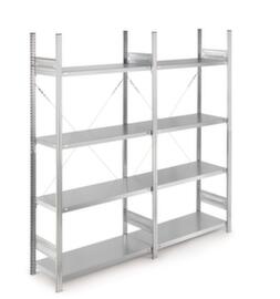 Inhaakstelling ISIPACK© met 4 legborden