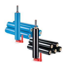 Stretchfolieset met 6 rollen en afroller