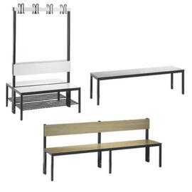 C+P Kleedkamerbank Basic Plus voor vochtige ruimtes