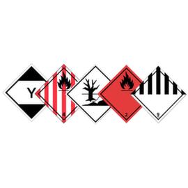 Etiket voor gevaarlijke stoffen