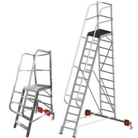Krause Verrijdbare platformladder STABILO® Professional Vario kompakt