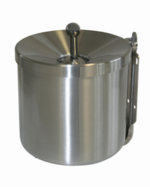 RVS wandasbak RONDO SMOKE W