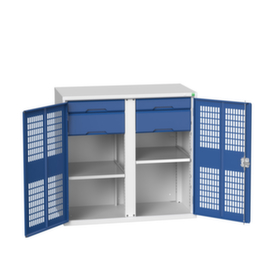 bott Kast met openslaande deuren verso met ventilatiesleuven en scheidingswand