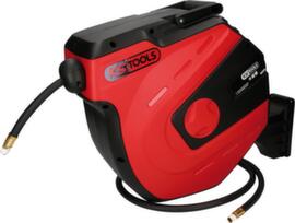KS Tools Automatische perslucht-slanghaspelmet 15 m slangvan kunststof