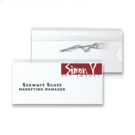 tarifold Naambordje van PET