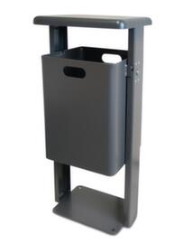 Afvalbak met overkapping