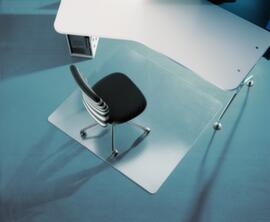 RS Office Products Vloerbeschermer Ecogrip Heavy voor harde of tapijtvloeren