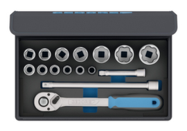 TC 19-MU-10 Dopsleutelset 1/2" 16-delig