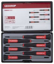 GEDORE RED R38005906 2C elektronische schroevendraaierset PH+SL 6-delig