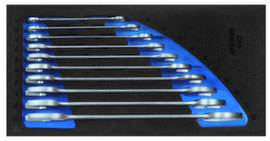 1500 CT1-6 Dubbele steeksleutelset in module voor controlegereedschap