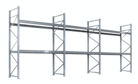 SCHULTE Palletstelling voor 24 pallets, 5965 mm breed, 4 opslagniveaus