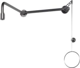 plensdouche met doorstroomregelaar