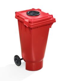 UN-afvalverzamelaar met deksel met inworpopening