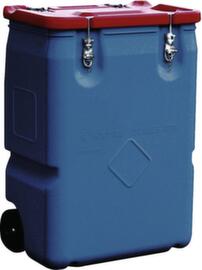 UN-gecertificeerde bak met klapdeksel