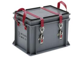 UN-gecertificeerde bak met klapdeksel