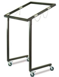 UDOBÄR Mobiele vuilniszakstandaard, voor 1000-liter-zakken, antraciet