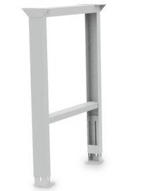 Bedrunka + Hirth In hoogte verstelbaar voetonderstel voor werkbank