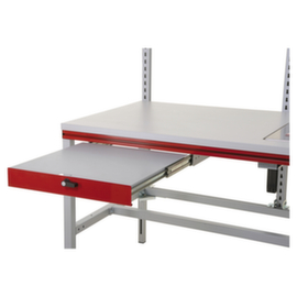 Uitschuifbaar werkblad 58 x 50 x 14 cm H&uuml;dig+Rocholz