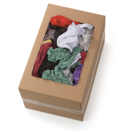 Gekleurde katoenen poetsdoek 100 stuks