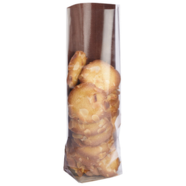 Bedrukt zakje met kartonnen bodem chocolade 12 x 27,5 cm