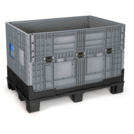 Inklapbare kunststof palletkist Helium 113 x 72,5 x 96,7 cm