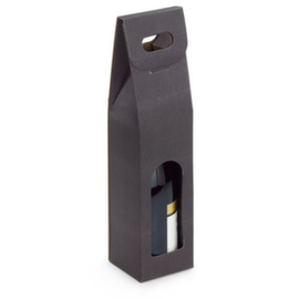 Flesverpakking met lederprint Croco 9 x 9 x 38,5 cm