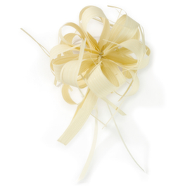 Ivore strik met raffia-effect