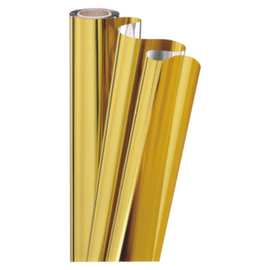 Gouden gemetalliseerde inpakfolie 70cm x 50m