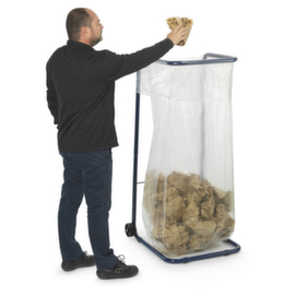 Mobiele vuilniszakhouder voor vuilniszakken 400 liter