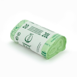 Composteerbare gft-zak 20L