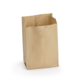 Composteerbare gft-zak van papier 9L