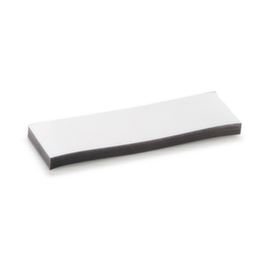 Magnetische etiketten - voorgesneden etiket 100x20 mm
