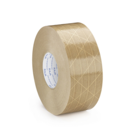 Versterkte gegomde kleefband 130g/m² - 60mm x 150m