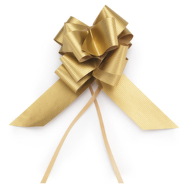 Trekstrik van papier - goud