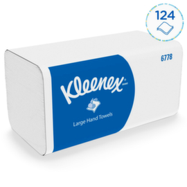 Papieren handdoeken Kleenex Large 1860 vellen per pak