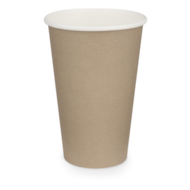 Drinkbeker van bruin karton 30 cl