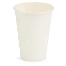 Drinkbeker van wit karton 21 cl