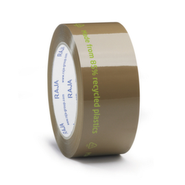 PET-tape 85% gerecycled bruin 48 mm x 132 mm