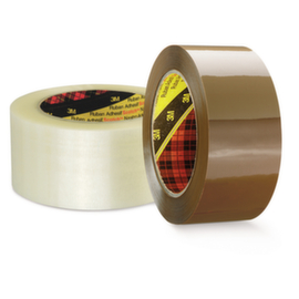 Transparante PP-tape 3M standaardkwaliteit  48mm x 66m