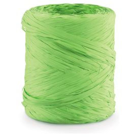 Cadeaulint van PP met raffia-effect groen