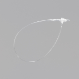 Doorschijnende veiligheidssluiting met permanente sluiting 22,5 cm