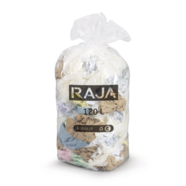 Transparante vuilniszak extra sterk 120 l - Raja