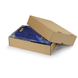 Uitschuifbare dekseldoos bruin Raja 14 x 9 x 4 cm