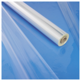 Transparante inpakfolie 50cm x 120m 35microns