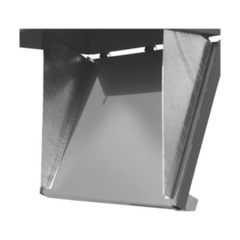 Centreerwand voor bodemklepcontainer Bauer 71 x 45 x 40 cm