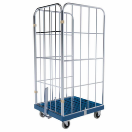 Dissel en koppeling voor rolcontainer