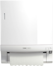 CWS HanddoekroldispenserH x B x D 430 x 350 x 250 mmv. 1 rol(len)behuizing kunststofwit